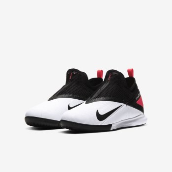 Nike Jr. Phantom Vision 2 Academy Dynamic Fit IC - Nagyobb Gyerek Focicipő - Fehér/Piros/Fekete